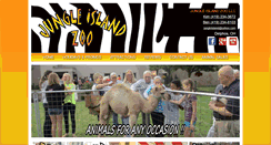 Desktop Screenshot of jungleislandzoo.com